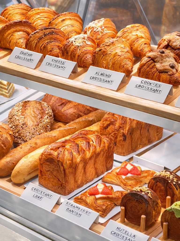 Assorted Croissants and Pastries